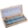 50 Slices of Biological Tissue Slides Wooden Case Packing for Basic Biological Science Education Microscope Biological view 3