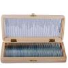 50 Slices of Biological Tissue Slides Wooden Case Packing for Basic Biological Science Education Microscope Biological view 4