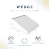Foamnasium Wedge, Indoor Foam Playset, Soft Toddler and Active Kids Play Foam Wedge for Crawling, Climbing, Sliding and Jumping, Made in The US, Enhanced Emerald view 2
