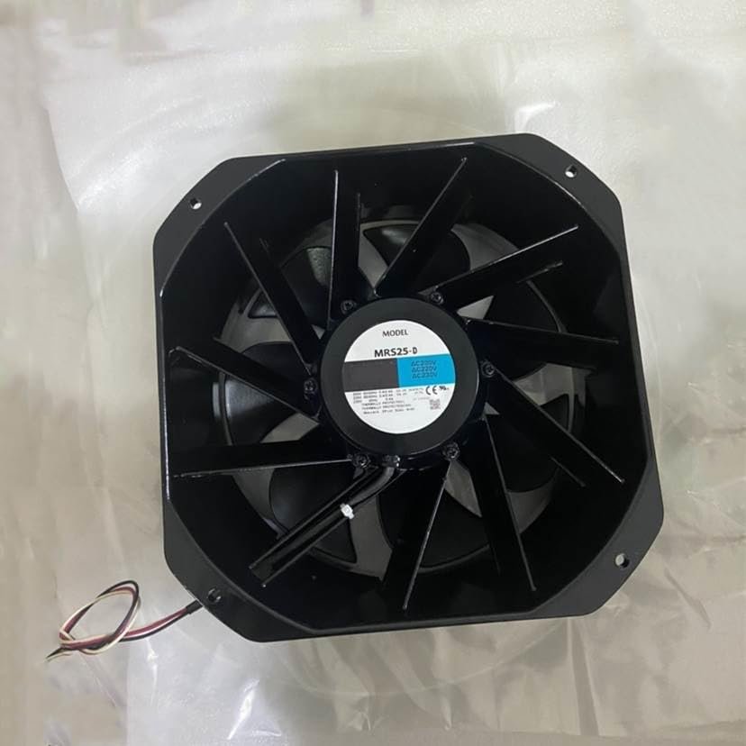 AC200/220/230V 0.4A MRS25-D 250120 25cm 2-pin axial Flow Inverter Cooling Fan