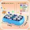 Whack Game Mole Toys for 3 4 5 6 Year Old Boys, Pounding Toys for Age 2-4, 3 Modes & Light Interactive Toddlers Toy with 2 Hammer, Baby Toy Gifts for Early Learning, Birthday Gift for Toddler Boy Girl view 4
