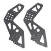 Alomejor Carbon Fiber Chassis Side Panels, Black ProtectionSide Panels for 1:8 LMT RC Remote Control Vehicles view 1