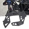 Alomejor Carbon Fiber Chassis Side Panels, Black ProtectionSide Panels for 1:8 LMT RC Remote Control Vehicles view 3