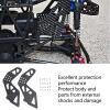 Alomejor Carbon Fiber Chassis Side Panels, Black ProtectionSide Panels for 1:8 LMT RC Remote Control Vehicles view 4