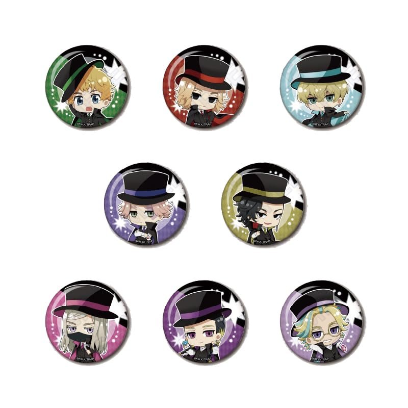 TV Anime Tokyo Revengers Trading Can Badge Phantom Thieves Version 8 Pack Box