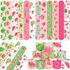 48PCS One In a Melon Watermelon Party Favors Slap Bracelets Watermelon First Summer Birthday Party Supplies Decorations for Baby Shower One In a melon Outfits 1st Birthday Fruit Theme Party Supplies view 1