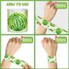 48PCS One In a Melon Watermelon Party Favors Slap Bracelets Watermelon First Summer Birthday Party Supplies Decorations for Baby Shower One In a melon Outfits 1st Birthday Fruit Theme Party Supplies view 4