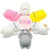 6 Pcs Cat Mochi Squishy Toys for Kids Party Favors, Animals Kawaii Squishies, Sensory Mini Mochi Toys for Kids, Fidget Bulk Toys for Kids Prizes, Easter Basket Stuffers, Goodie Bag Stuffers view 1