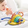VoMii High Chair Toys with Suction Cup, Montessori Sensory Toys for 1 Year Old Fine Motor Skills,Food Grade Silicone Pull String Activity Gift for Baby Infant Toddlers view 1