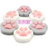 6 Pcs Cat Paws Mochi Squishy Toys, Mini Stress Relief Kawaii Squishies for Kids Party Favors, Goodie Bag Stuffers, Easter Basket Stuffers, Mochis Fidget Bulk Squeeze Toys for Kids Prizes view 1