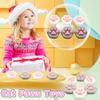 6 Pcs Cat Paws Mochi Squishy Toys, Mini Stress Relief Kawaii Squishies for Kids Party Favors, Goodie Bag Stuffers, Easter Basket Stuffers, Mochis Fidget Bulk Squeeze Toys for Kids Prizes view 4