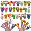 24 PCS Finger Puppets Set Mini Stuffed Animals Finger Puppet Toys for Storytelling Playing Teaching Shows Playtime Schools Birthday Party Gift Favor Supplies view 1