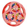 ibasenice Two-Sided Rotating Bean Cube Toy for Boys and Girls Educational Decompression Plaything for Brain Development Tactile and Auditory view 1