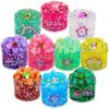 Clear Slime Kit 10 Pack Crystal Clear Slime Set Non Sticky Premade Jelly Cubes Pack Party Favors Stress Anxiety Relief Toy for Boys Girls Holiday Toys for Kids view 1