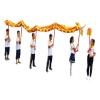 CALMR Plastic Dragon Ribbon Streamer 5 Meters Silk Chinese Dragon Dance Traditional Dragon and Lion Dance Props Folk Performance view 1