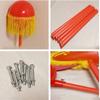 CALMR Plastic Dragon Ribbon Streamer 5 Meters Silk Chinese Dragon Dance Traditional Dragon and Lion Dance Props Folk Performance view 3