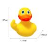 3pcs Rubber Ducks Mini Ducks for Kids Baby Shower Decorations Birthday Party Favors Gift Classroom Bathroom Car Dashboard Decorations (Middle Finger Duck) view 2