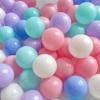 bebikim 500 Count Plastic Soft Plastic Ball Pits Balls Colorful Play Pits Balls for Pet Dogs Ball Pits 2.2" Large Phthalate Free Bpa Free Balls for Toddlers 1-3 Baby Kids view 2