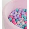bebikim 500 Count Plastic Soft Plastic Ball Pits Balls Colorful Play Pits Balls for Pet Dogs Ball Pits 2.2" Large Phthalate Free Bpa Free Balls for Toddlers 1-3 Baby Kids view 3