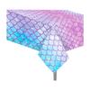 3 Pack Mermaid Tablecloths - Ocean Theme Table Covers Under The Sea - Plastic Table Covers for Sea Theme Party Decorations, 54 x 87 Inch view 2