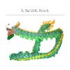 CALMR 5.5m Silk Dragon Dance Chinese Style Dragon Dance Dragon and Lion Dance Props 6 People Folk Parade Props Dragon view 2