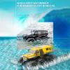 GoolRC Amphibious Remote Control Car, 8WD RC Cars, 2.4GHz Remote Control Boat, Waterproof Off Road RC Monster Truck, All Terrains Electric Armored Vehicle Crawler for Adults (Yellow) view 2