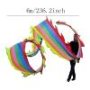 CALMR 3D Dragon Poi Dragon Ribbon 3D Dragon Ribbon Streamer with Telescopic Rod Flinging Dragon Spiral Practice Ribbon Streamer view 2
