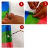 CALMR 3D Dragon Poi Dragon Ribbon 3D Dragon Ribbon Streamer with Telescopic Rod Flinging Dragon Spiral Practice Ribbon Streamer view 3