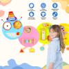 Caterpillar Activity Wall Panels for Toddler: Sensory Wall Toy 12 Activities - Wall Mounted Toy Busy Board Decor for Bedrooms Toddler Activity Center Daycares - Montessori Educational Toy for Kids view 4