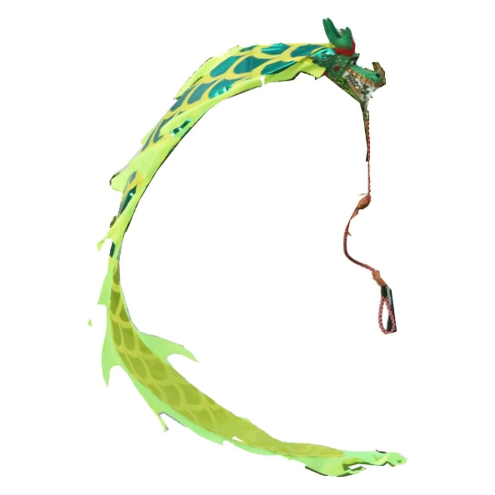 CALMR 3D Dragon Ribbon Streamer Dragon Dance 3D Dragon Poi Dragon Dance Adults Outdoor Flinging Fitness Dragon Dance Props