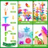 238Pcs Flower Garden Building Toys for Girls 3 4 5 6 7 Year Old, Upgrade DIY Building Stacking Toys, STEM Preschool Educational Toddler Toys Brain Development Kindergarten Kids Toy view 2