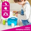 Casdon Joseph Joseph Wash & Scrub. Washing Up Set For Children Aged 3+. Includes Colour-Changing Cutlery and Crockery For Realistic Play. view 3