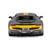 Bburago 1/18 Ferrari 296 GTB Grey and Yellow  Faithful and Realistic Miniature Car for Children  from 3 Years Old, Fine Reproduction in Plastic  16017GR view 3