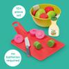 Casdon Joseph Joseph Toys - Chop2Pot - Super Safe Kitchen Playset for Kids with Foldable Chopping Board & Choppable Play Food - For Children Aged 2+ view 2