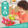Casdon Joseph Joseph Toys - Chop2Pot - Super Safe Kitchen Playset for Kids with Foldable Chopping Board & Choppable Play Food - For Children Aged 2+ view 3
