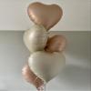 10pcs Baby Pink Heart Balloons - 18 Inch Light Pink Heart Shapes for Baby Shower, Wedding, Valentine's Day Decorations view 4
