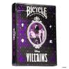 Bicycle Disney Villains Playing Cards - Features 12 Disney Villains Including Scar, Maleficent, Ursula, and More - Green or Purple Playing Cards (Colors May Vary) view 1