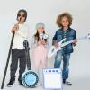 Alipis Inflatable Musical Instrument Toy Banjo Kids Party Props PVC Blow up Horn 27.55 Inch Educational Music Toy for Birthday Festivals view 4
