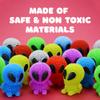 Alien Toys for Kids - 1.75 Inch Alien Toys for Kids - Funny Squishy Toys for Party Favors, Goody Bags, Classroom Prizes - Mini Puffer Ball - Pack of 12 - Easter Basket Stuffers view 3