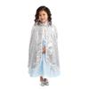 Little Adventures Shimmer Cloak Costume Dressup Ages 3-8 Machine Washable Child Pretend Play& Party Dress Up with No Glitter (Silver) view 1