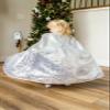 Little Adventures Shimmer Cloak Costume Dressup Ages 3-8 Machine Washable Child Pretend Play& Party Dress Up with No Glitter (Silver) view 2