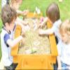 Avenlur Kids Wooden Sand Table - Sensory Play, Durable Pine Wood, Portable, Storage Shelf - Creative Outdoor Imaginative Play Set view 4