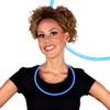 blinkee Azure Aura: Pack of 25-22-inch Cosmic Blue Glow Necklace - Perfect for Camping and Night Events, Lightweight, Non-Toxic, No Batteries Required view 4