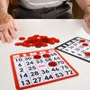 GSE Games & Sports Expert Red Bingo Chips, 2,000 Pieces 3/4-Inch High-Contrast Transparent Counting Chips for Bingo Games, Parties view 4