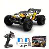 JIKEFUN 1:16 Brushless Fast RC Cars for Adults Max 43MPH,4WD High Speed All Terrain RC Monster Trucks,Two Batteries Last 40+ Mins,Hobby Offroad Remote Control Car Gift for Toys for Boys view 1