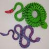3D Printed Rattlesnake - Customizable, Made to Order Articulated Animal Model (Giant, Ember) view 3