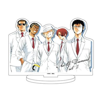 A3 Diamond A act  17 Group Design [5] [Official Illustration] Character Acrylic Figure