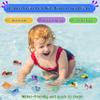 2" Rubber Vehicles Toys for Baby  Forest & Twelfth Bath Toys for Toddlers, Soft Baby Car Bathtub Toys, Ideal as Pool Toys, Toddler Beach Toys, Party Favors, Decorations, Cake Toppers view 4