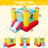 WELLFUNTIME Inflatable Bounce House Slide, Kids Jumping Castle with Blower, 100x77x63 Inch Bouncy Castle view 2