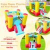WELLFUNTIME Inflatable Bounce House Slide, Kids Jumping Castle with Blower, 100x77x63 Inch Bouncy Castle view 3